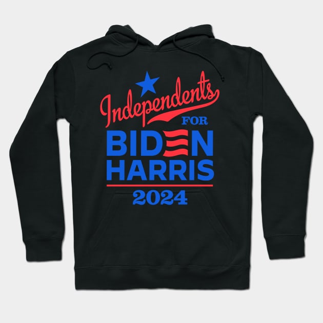 Independents For Biden 2024 Hoodie by MotiviTees